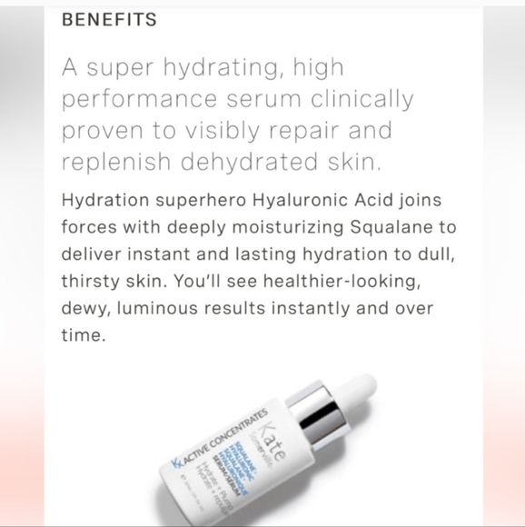 KATE SOMERVILLE Kx Active Concentrates Hydrate & Plump Serum NIB NEW IN BOX - Picture 10 of 14